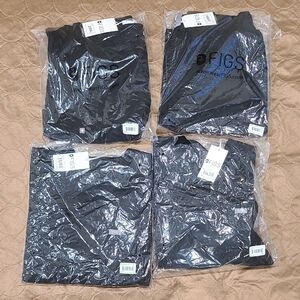 Figs Black Scrub Set Size Small (Can Be Sold Separately)